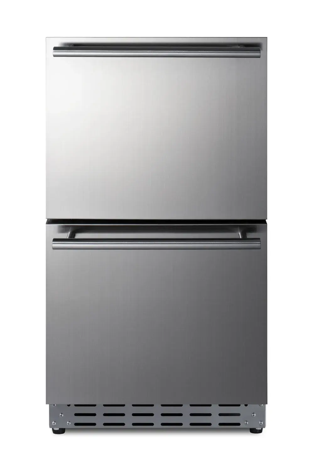 Summit ADRD18OS 18" Wide Outdoor 2-Drawer All-Refrigerator, ADA Compliant