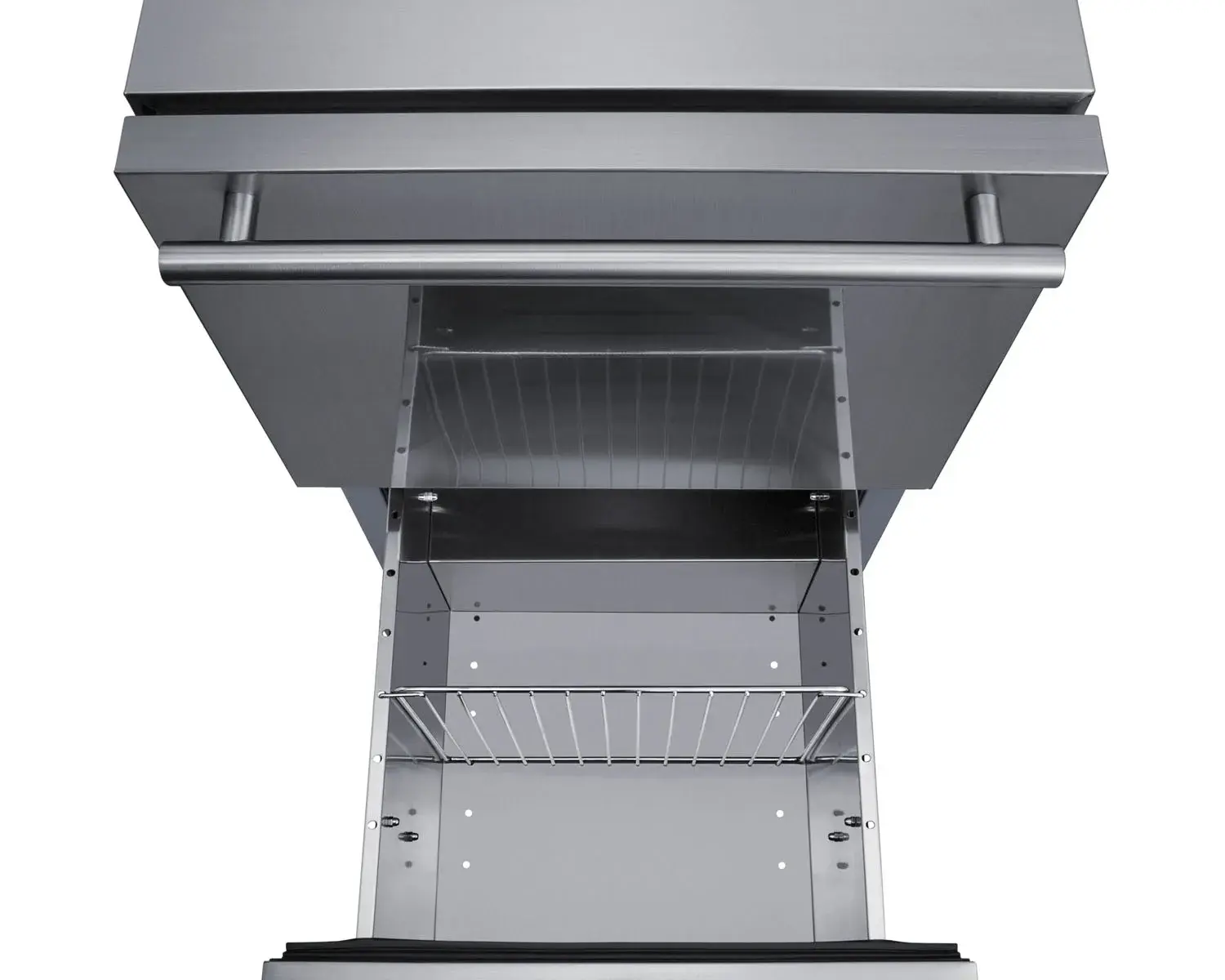 Summit ADRD18OS 18" Wide Outdoor 2-Drawer All-Refrigerator, ADA Compliant