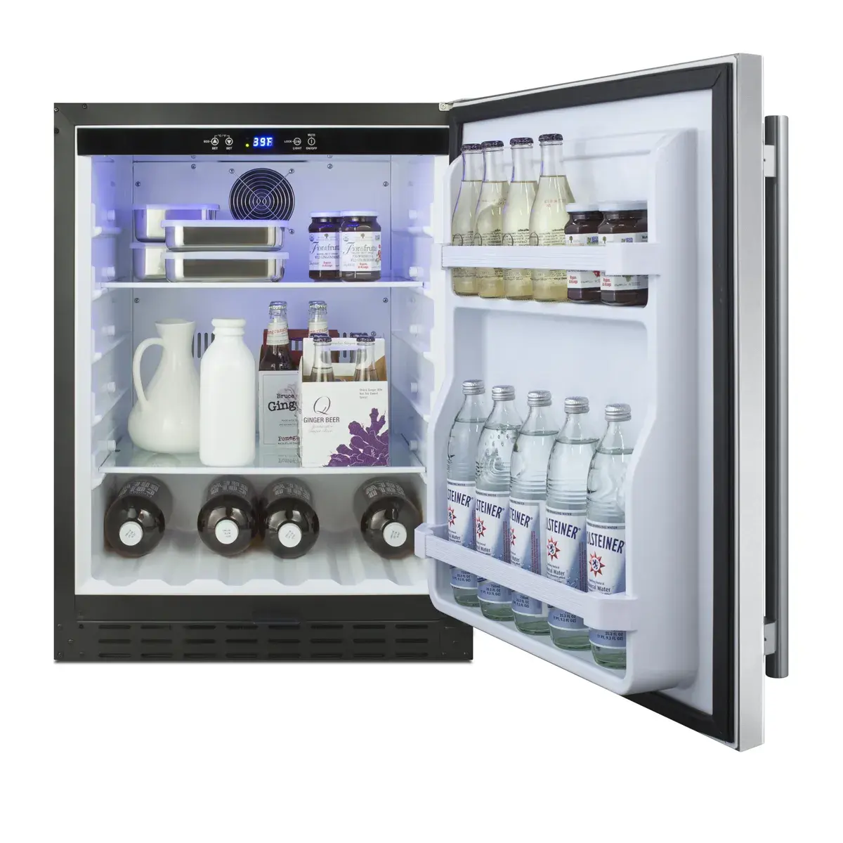 Summit AL55 24" Wide Built-In All-Refrigerator, ADA Compliant
