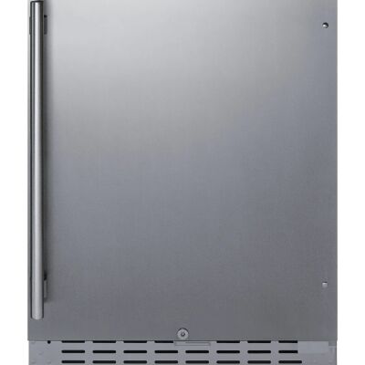 Summit AL55CSS 24" Wide Built-In All-Refrigerator, ADA Compliant