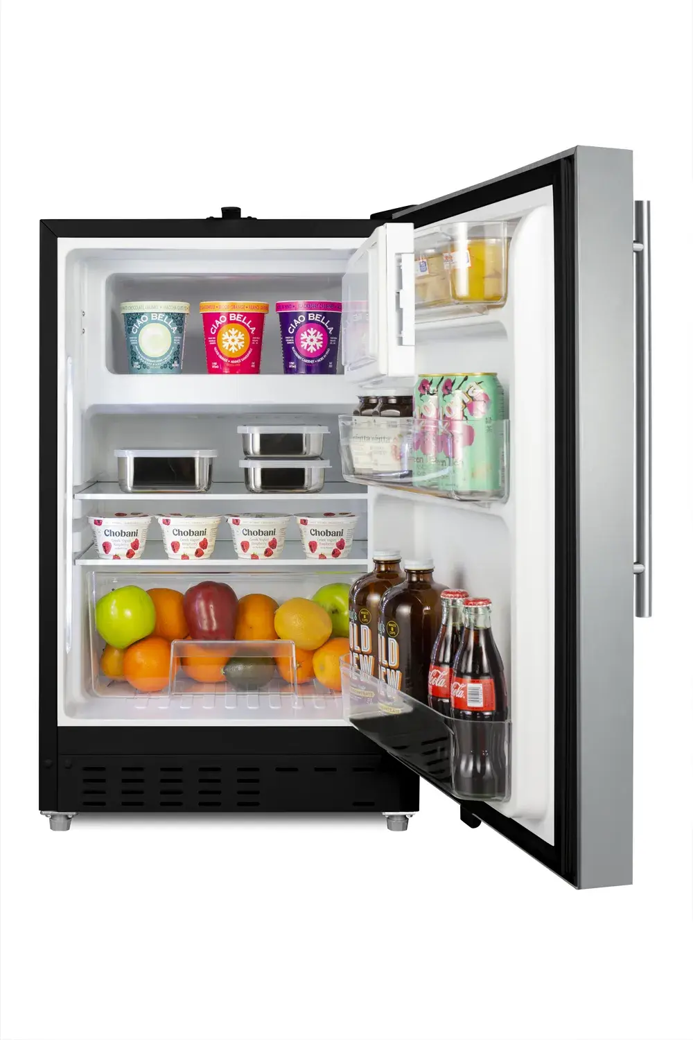 Summit ALRF49BCSSHV 21" Wide Built-in Refrigerator-Freezer, ADA Compliant