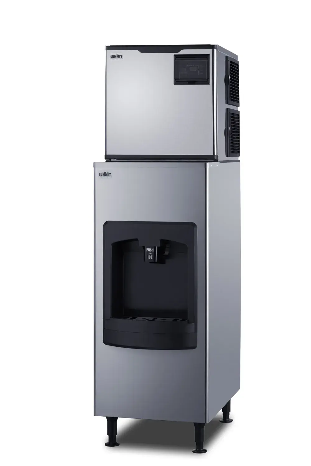 Summit BIM350KDISP 350 lb. Commercial Ice Machine With Ice Dispenser