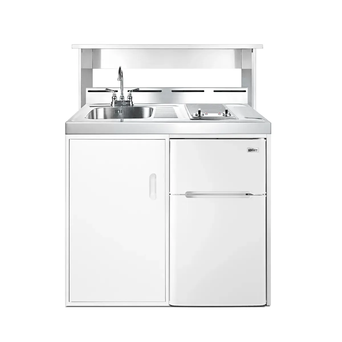 Summit C39ELGLASS 39" Wide All-In-One Kitchenette