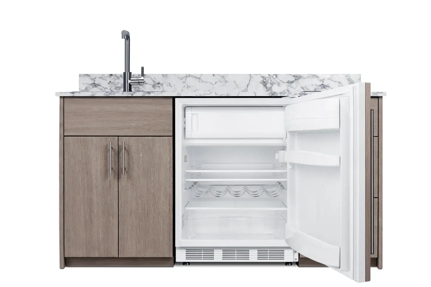 Summit CALDERADB33ISINKL Turnkey Caldera Kitchen, ADA-Compliant