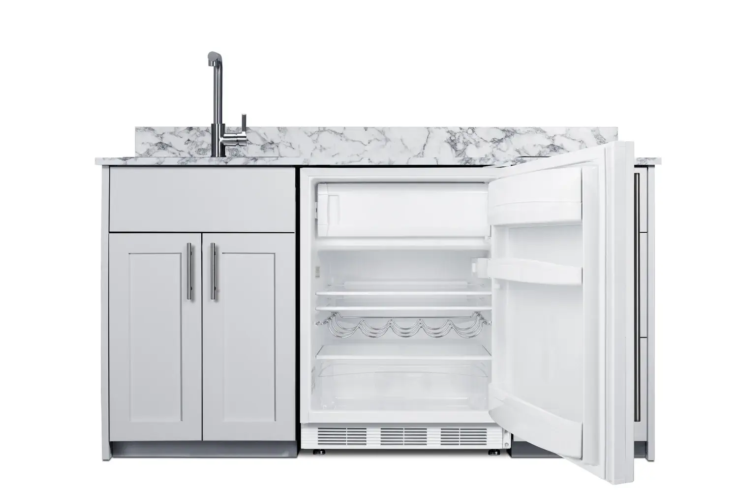 Summit CALDERAWH33ISINKL Turnkey Caldera Kitchen, ADA-Compliant