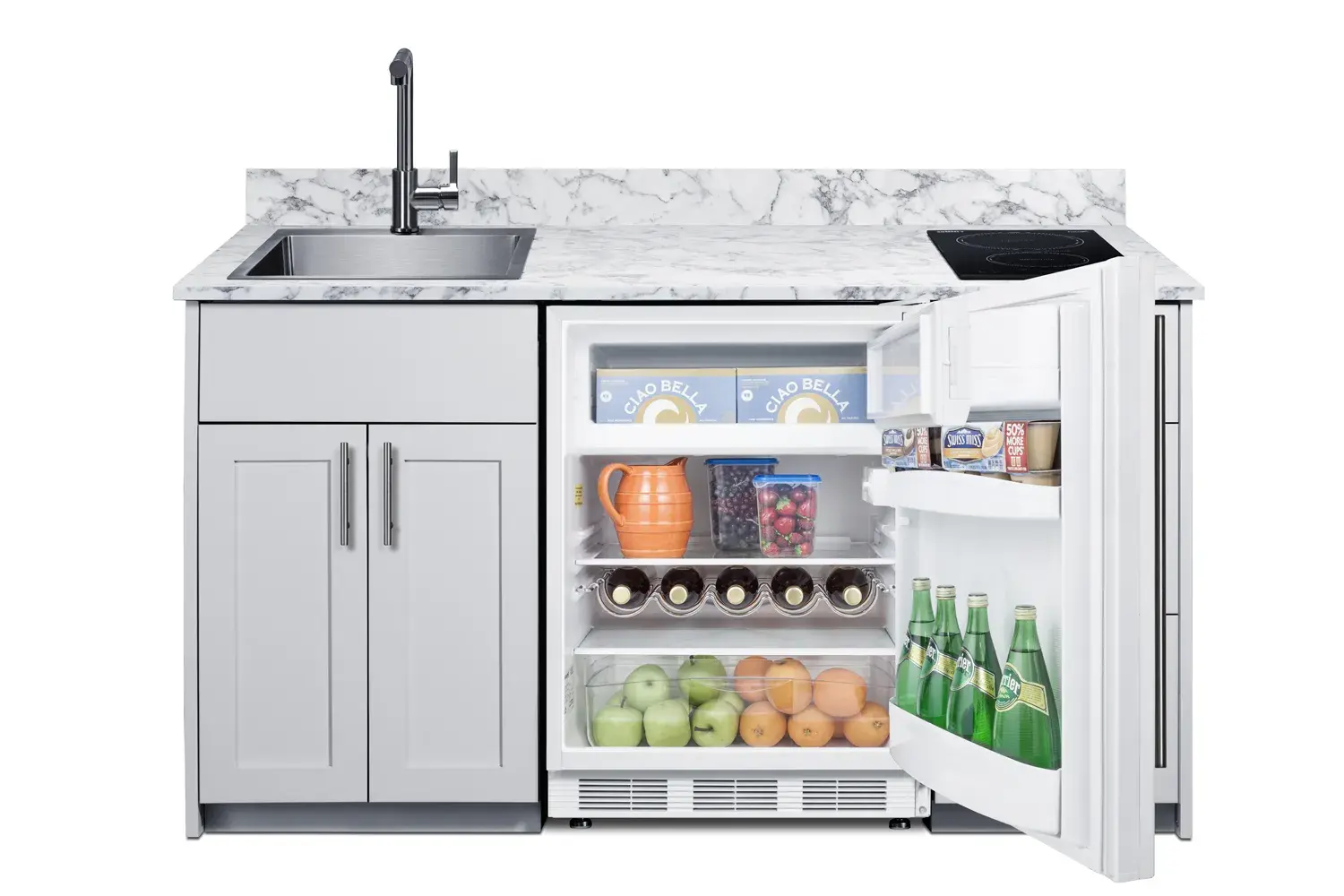 Summit CALDERAWH33ISINKL Turnkey Caldera Kitchen, ADA-Compliant