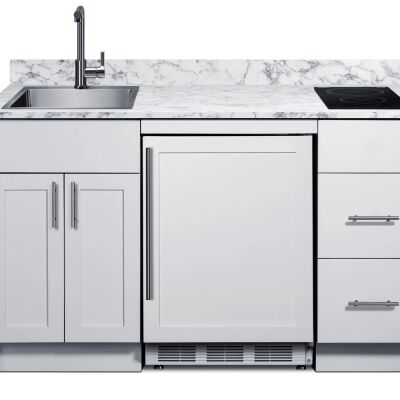 Summit CALDERAWH35ISINKL Turnkey Caldera Kitchen
