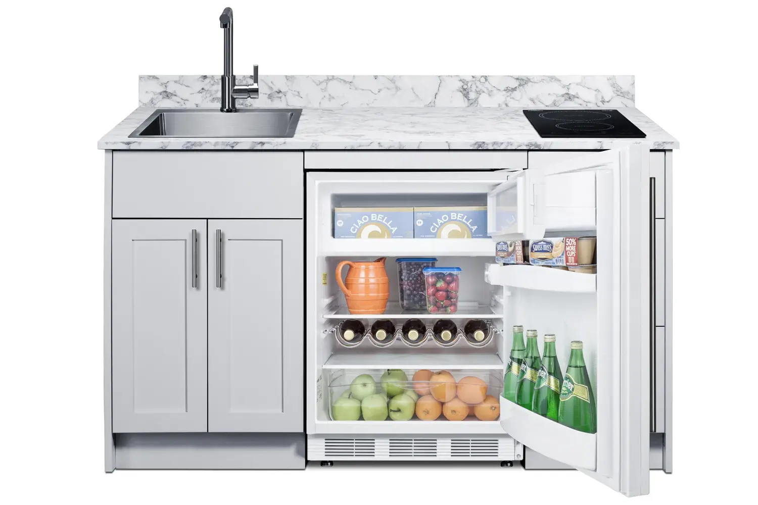 Summit CALDERAWH35ISINKL Turnkey Caldera Kitchen