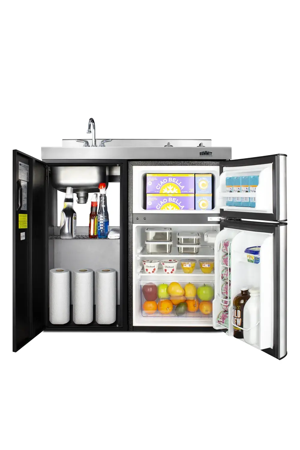Summit CK36ELGLASS 36" Wide All-In-One Kitchenette