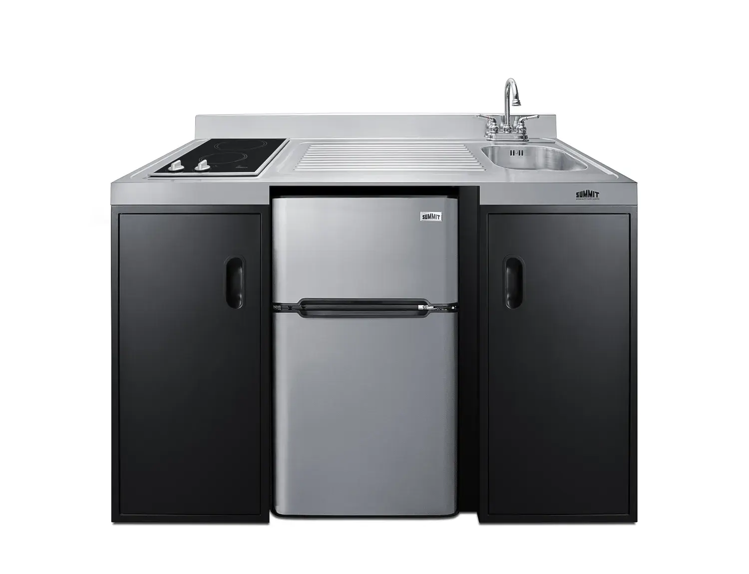 Summit CK55ADASINKR 54" Wide All-In-One Kitchenette, ADA Counter Height