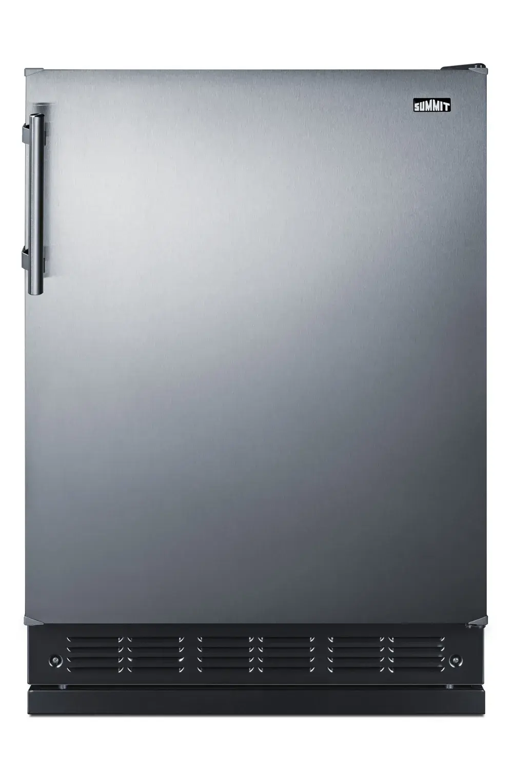 Summit CT66BK2SSRS 24" Wide Refrigerator-Freezer