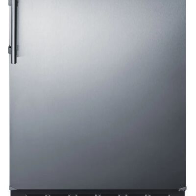Summit FF6BK2SSRS 24" Wide All-Refrigerator
