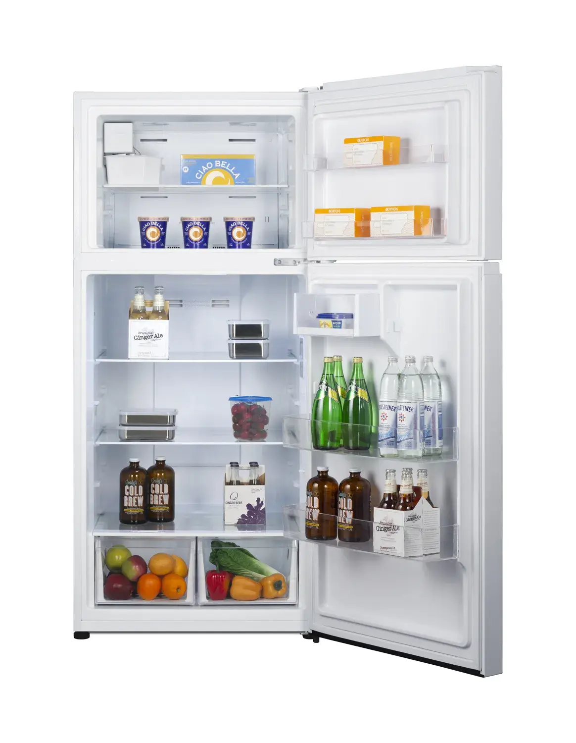Summit FF18WIM 30" Wide Top Mount Refrigerator-Freezer With Icemaker