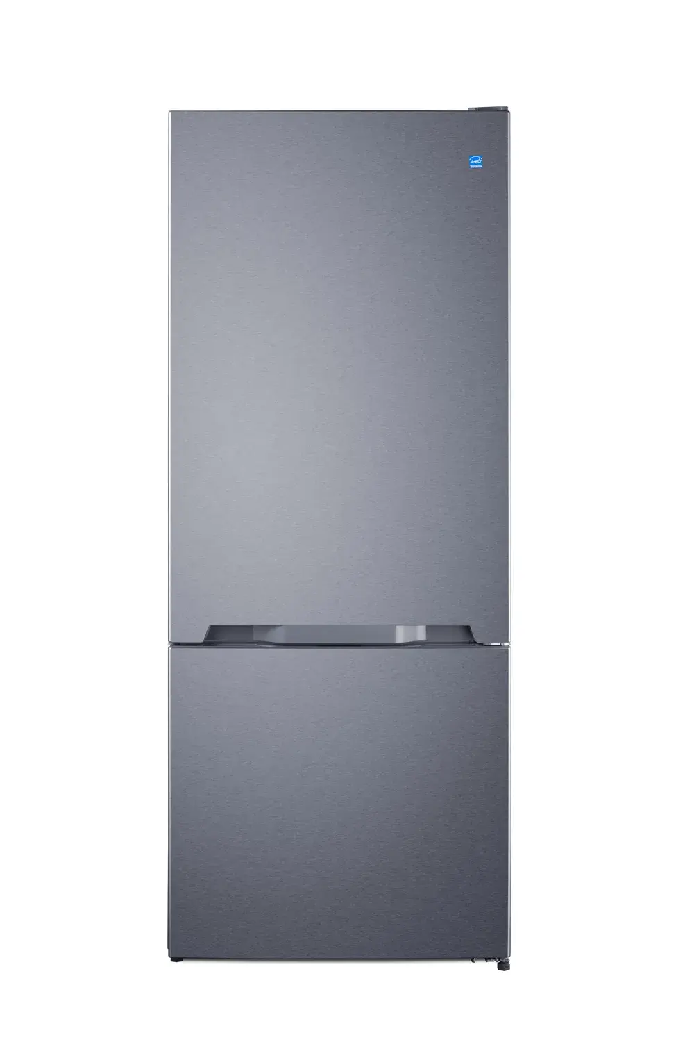 Summit FFBF154SSIM 28" Wide Bottom Mount Refrigerator-Freezer with Icemaker