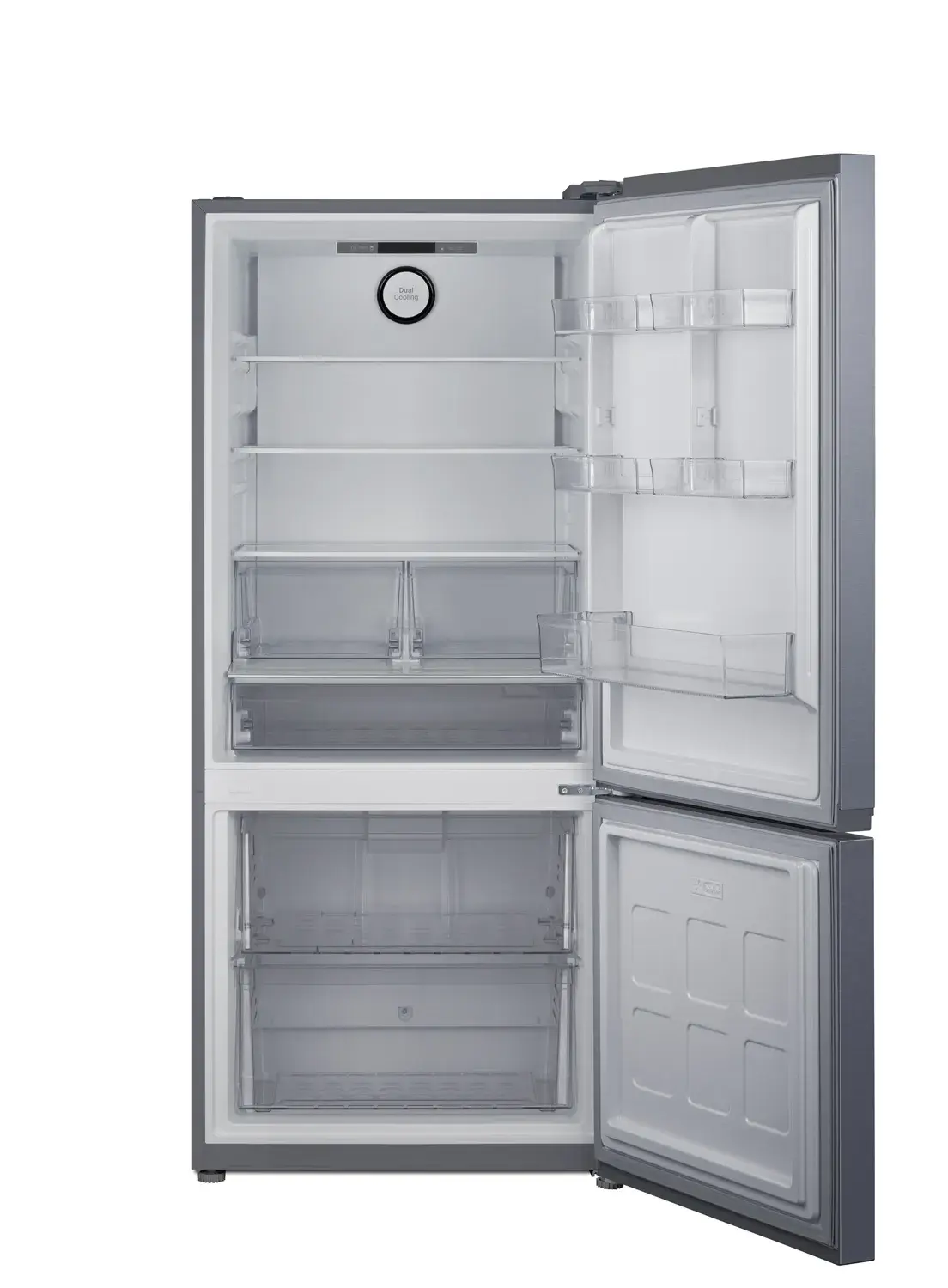 Summit FFBF173SS 30" Wide Bottom-Mount Refrigerator-Freezer, Counter Depth