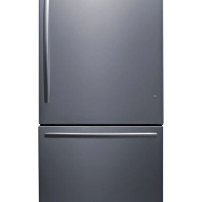 Summit FFBF179SSIM 31" Wide Bottom Freezer Refrigerator with Icemaker
