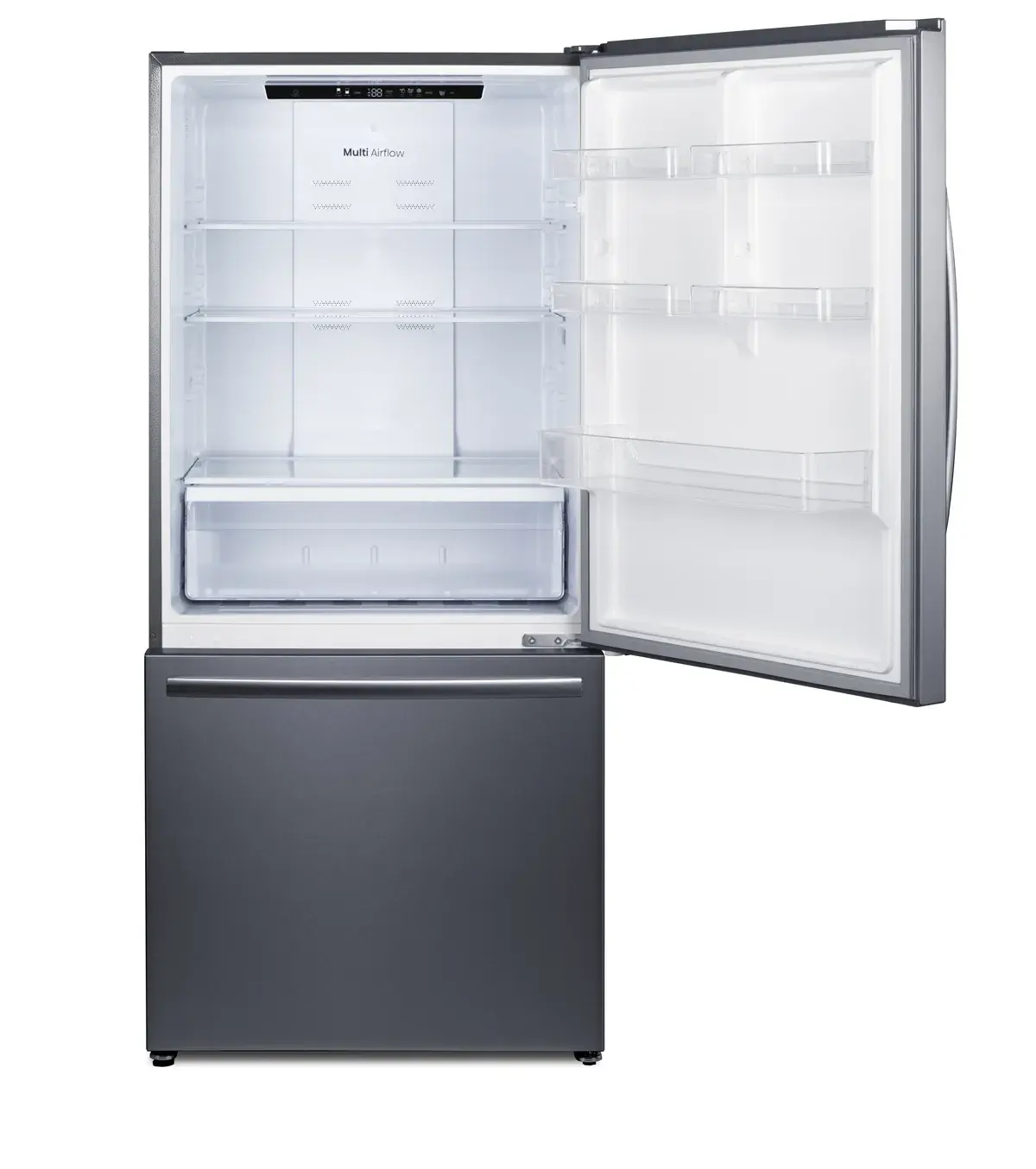 Summit FFBF179SSIM 31" Wide Bottom Freezer Refrigerator with Icemaker