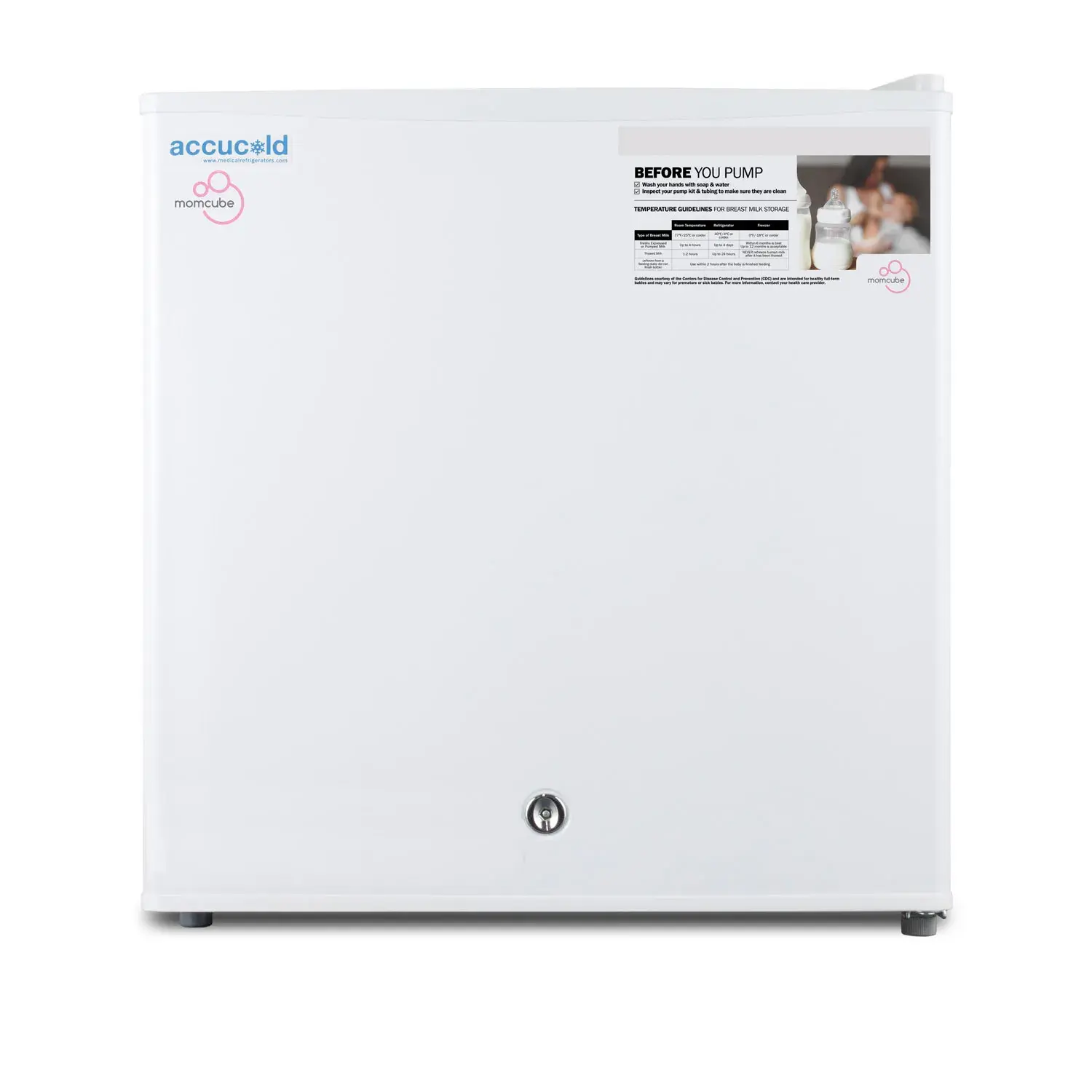 Summit FS24LMC Countertop MOMCUBE® Breast Milk Freezer