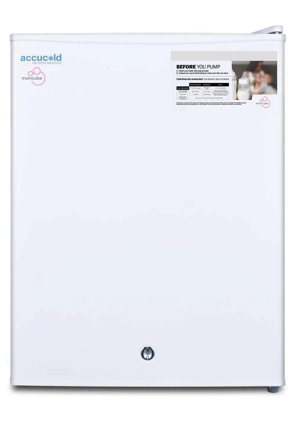 Summit FS30LMC Countertop MOMCUBE® Breast Milk Freezer