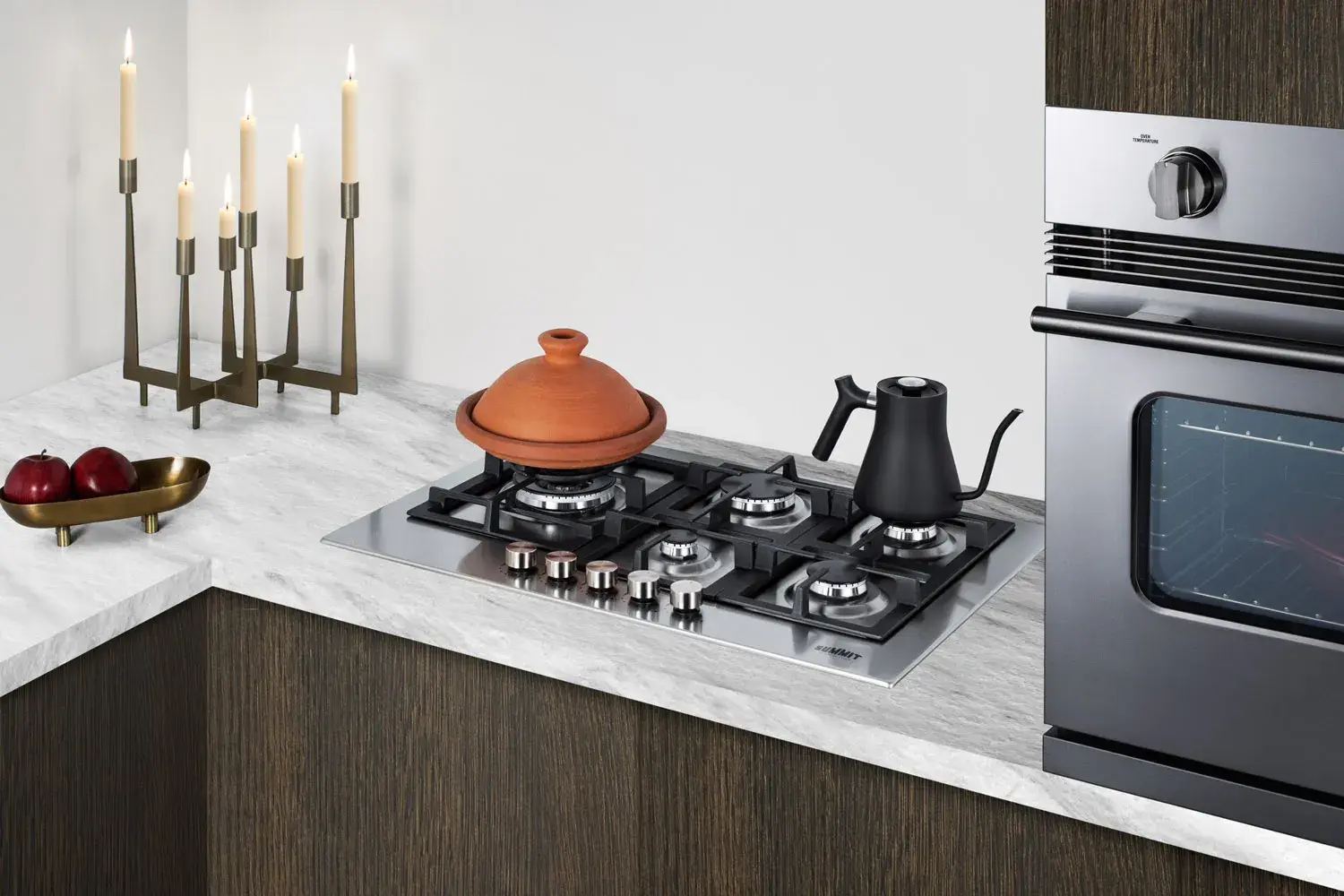 Summit SGWOGD30 30" Wide Gas Wall Oven