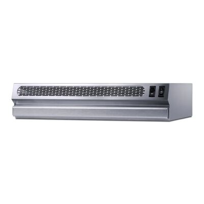 Summit HRTX18SSADA 18" Under Cabinet Ductless Retractable Range Hood, ADA Compliant