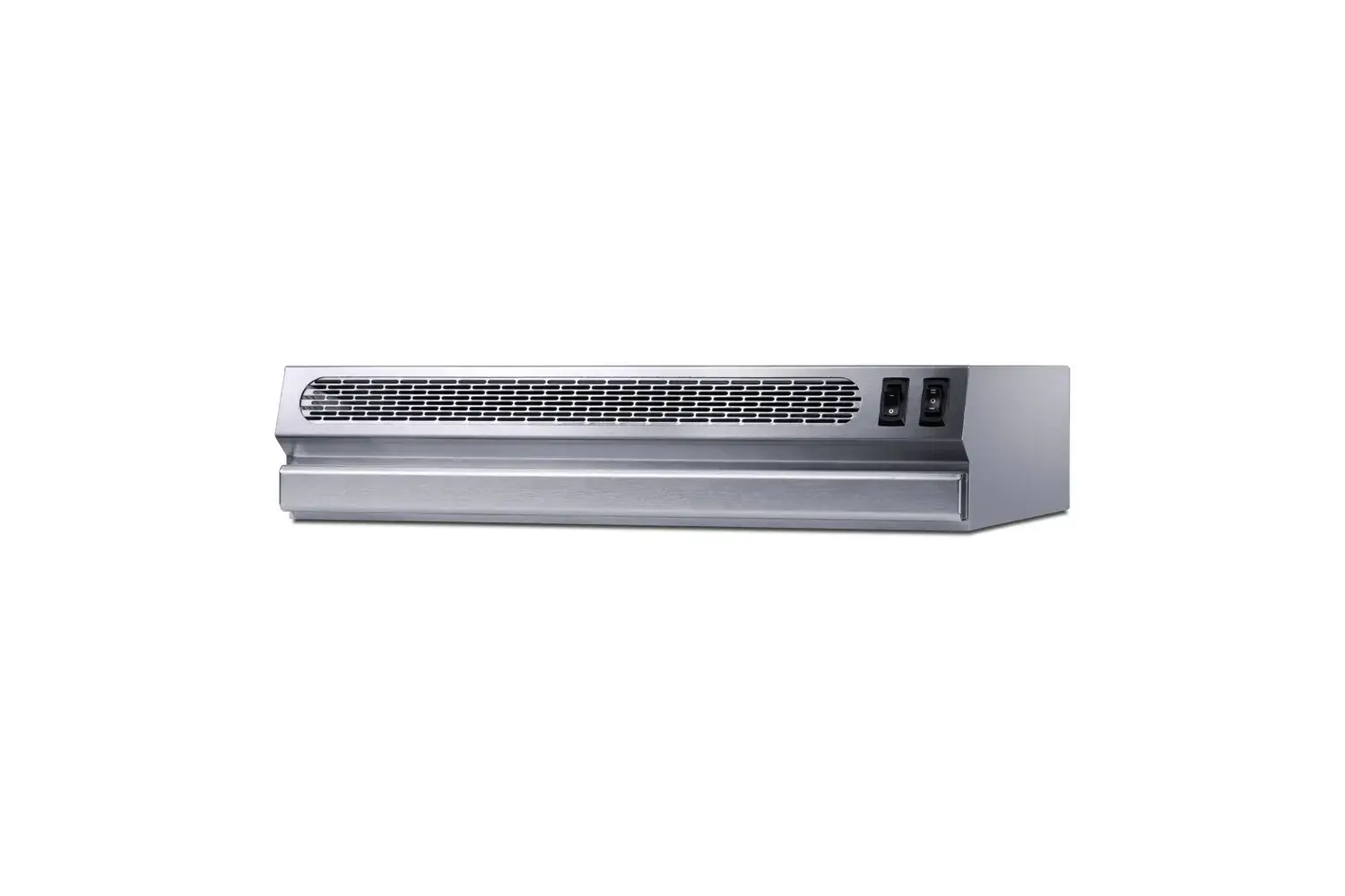 Summit HRTX18SSADA 18" Under Cabinet Ductless Retractable Range Hood, ADA Compliant