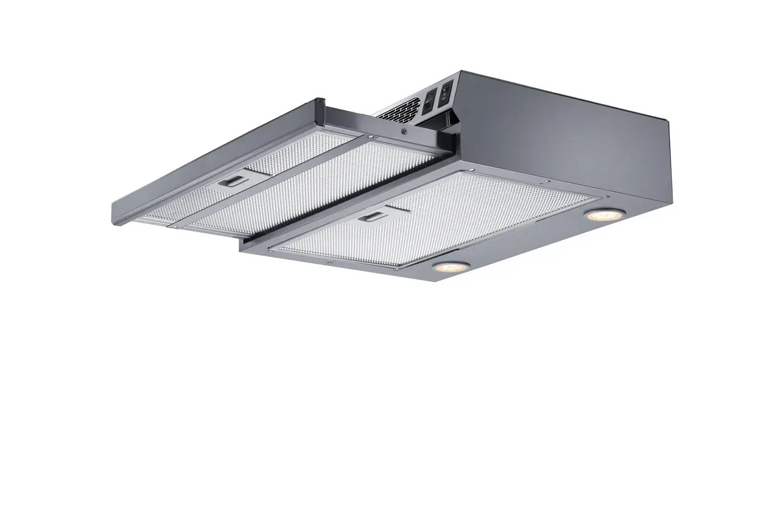 Summit HRTX18SSADA 18" Under Cabinet Ductless Retractable Range Hood, ADA Compliant