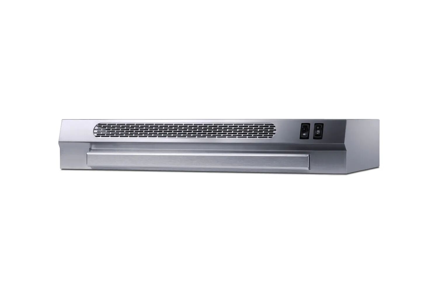Summit HRTX24SSADA 24" Under Cabinet Ductless Retractable Range Hood, ADA Compliant