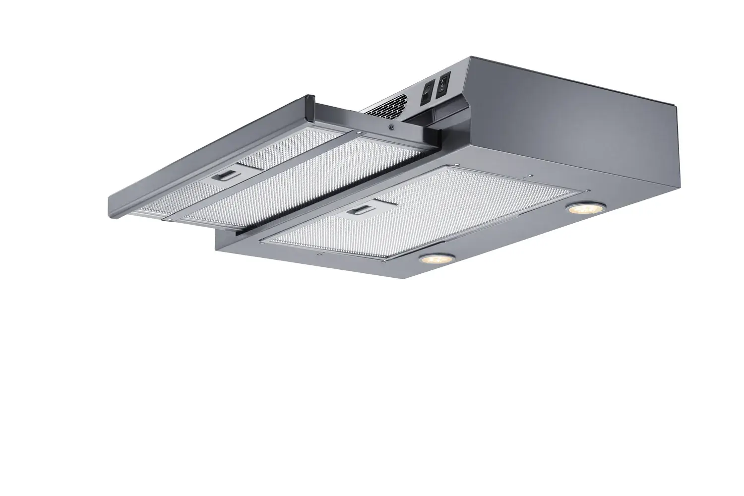 Summit HRTX24SSADA 24" Under Cabinet Ductless Retractable Range Hood, ADA Compliant