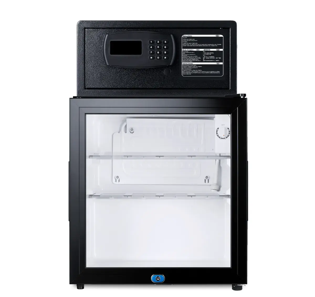 Summit MBSAFEG Minibar In-Room Safe Combination