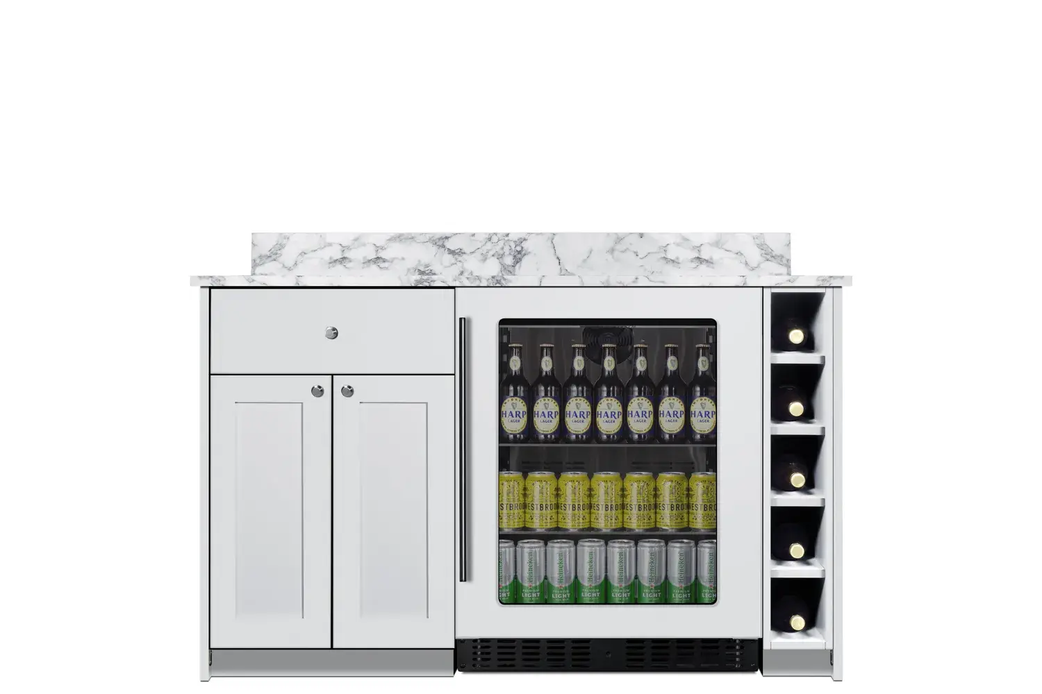 Summit MESAWH33 Turnkey Mesa Dry Bar, ADA-Compliant