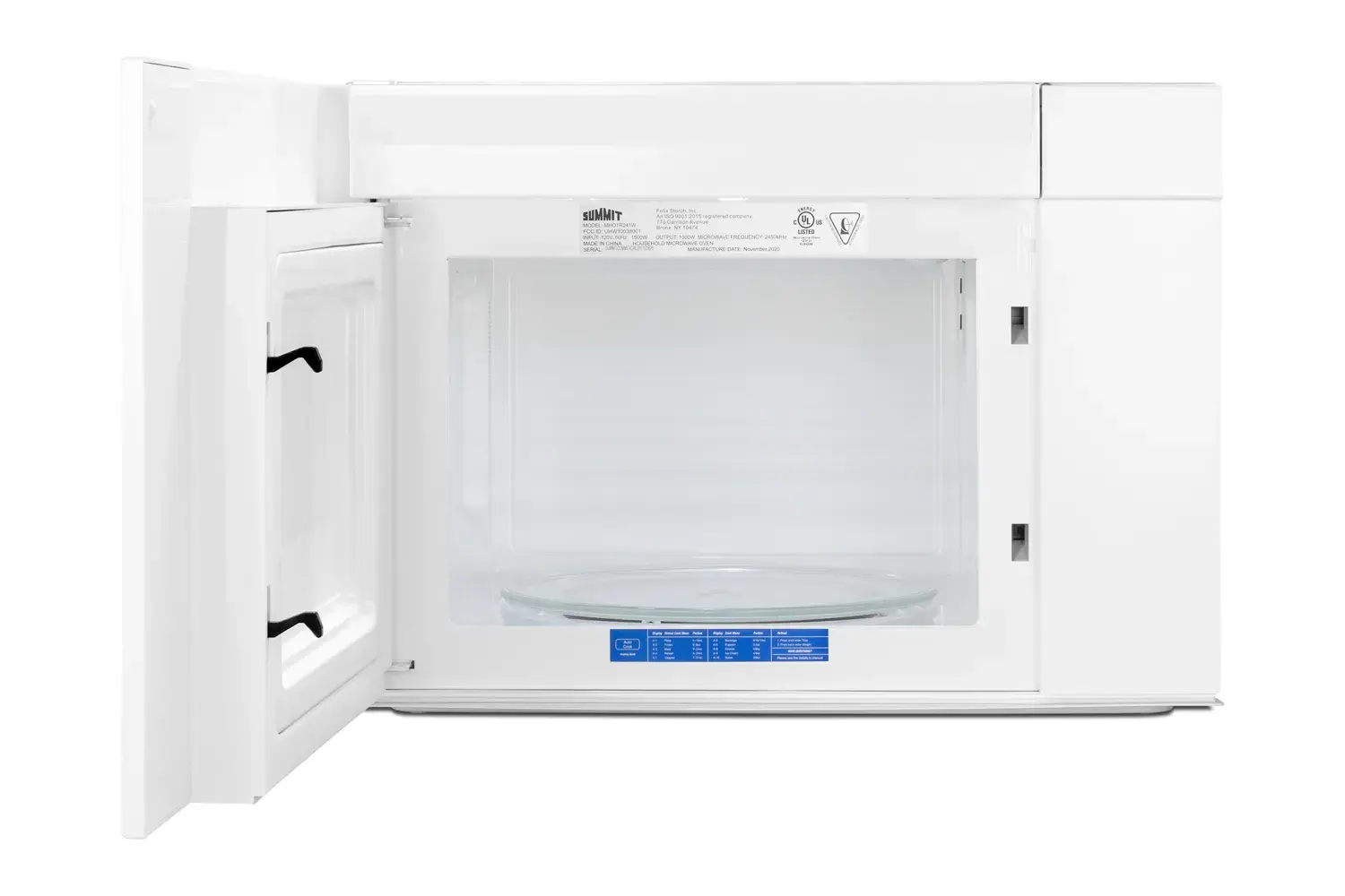 Summit MHOTR241W 24" Wide Over-the-Range Microwave