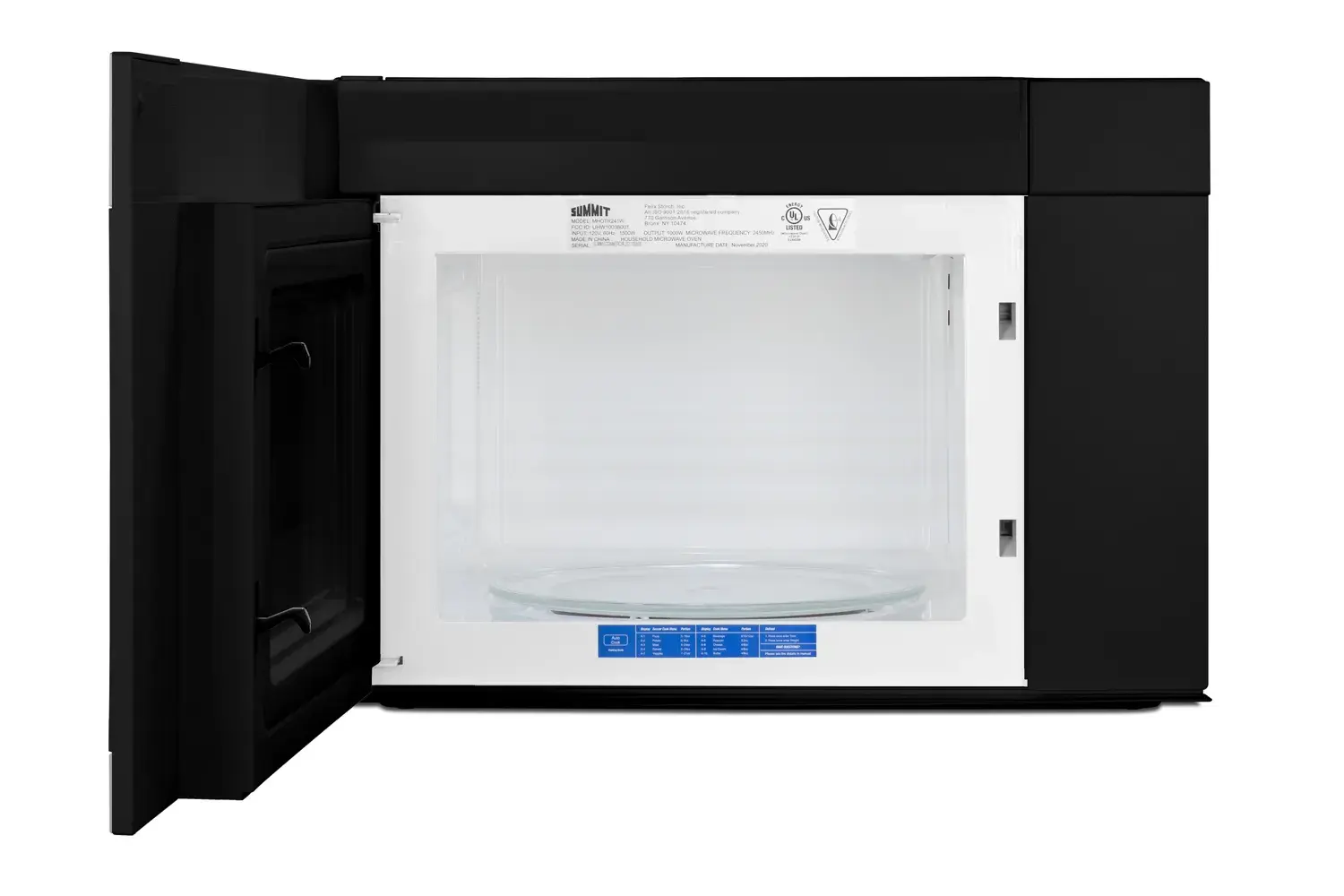 Summit MHOTR243SS 24" Wide Over-the-Range Microwave