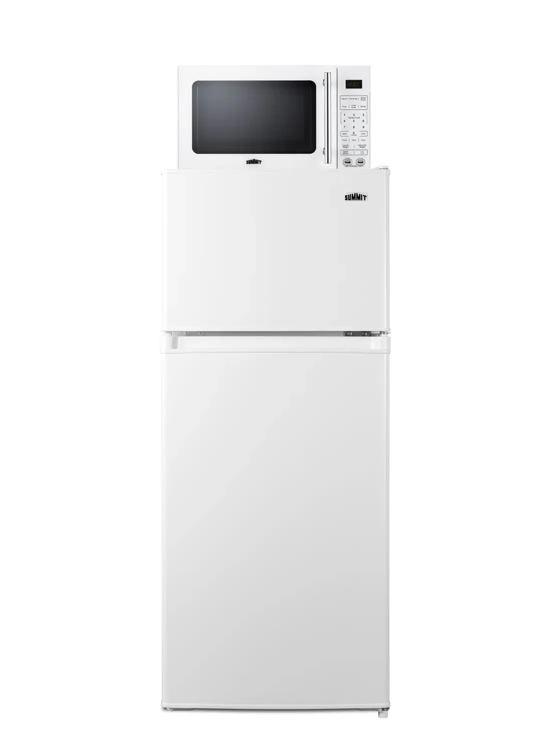 Summit MRF72WA Microwave/Refrigerator-Freezer Combination with Allocator