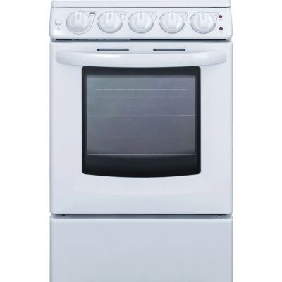 Summit REX2051WRT 20" Wide Electric Smooth-Top Range