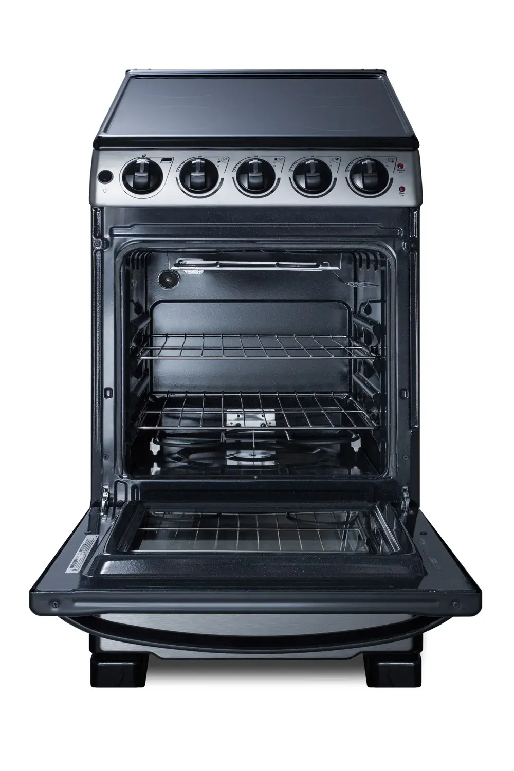 Summit REX2071SSRT 20" Wide Electric Smooth-Top Range