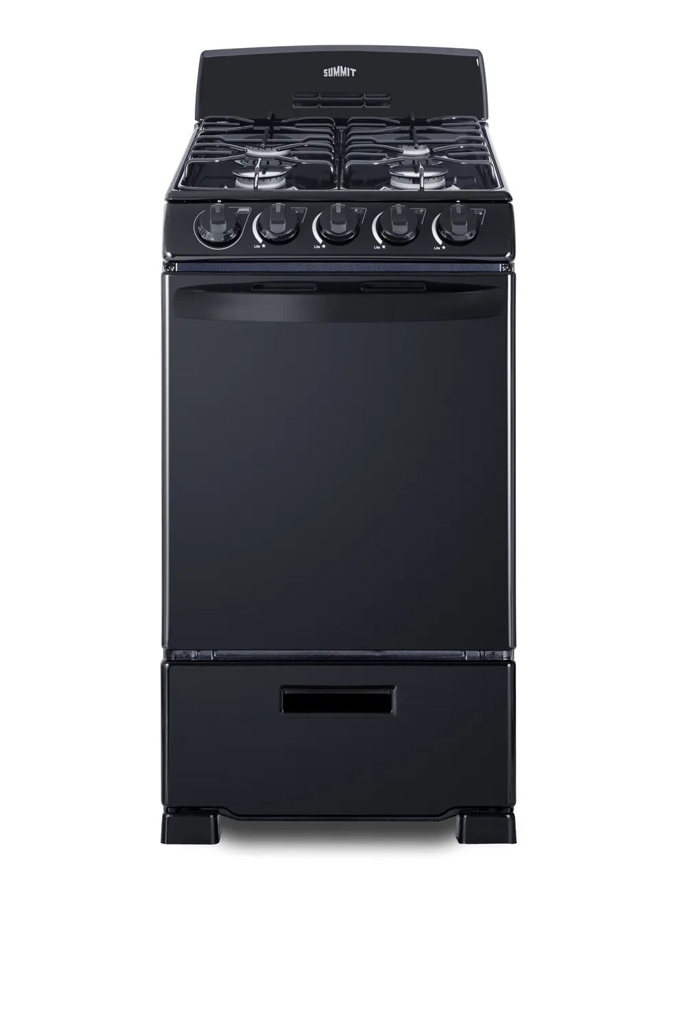 Summit RG201B 20" Wide Gas Range