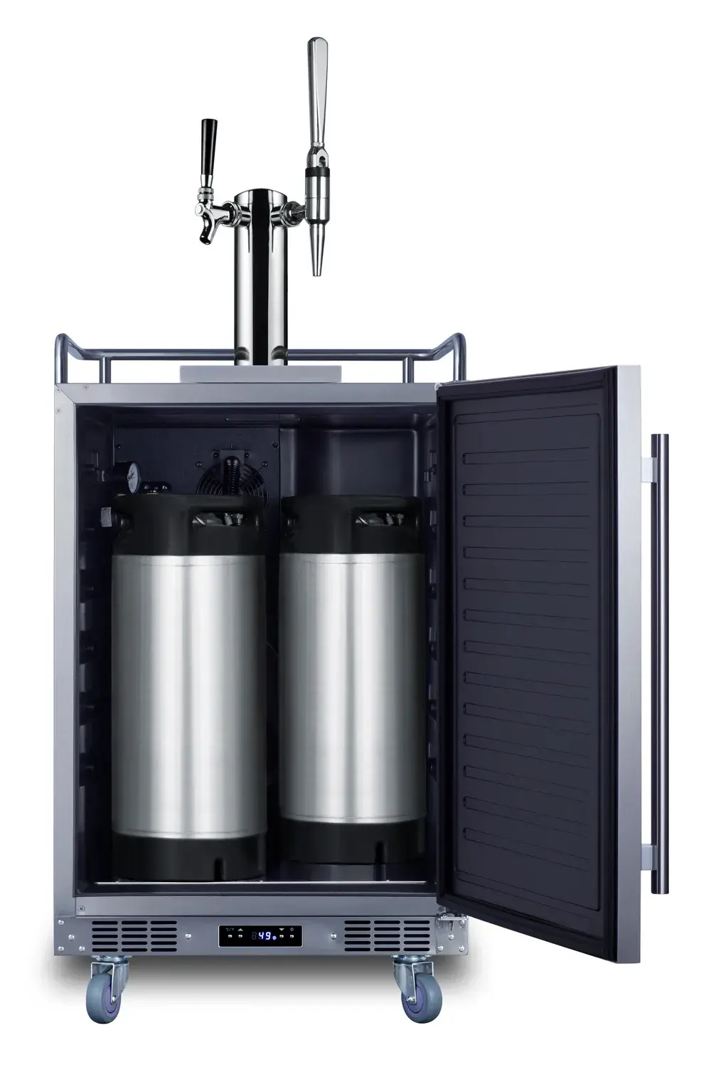 Summit SBC682CMTWIN 24" Wide Built-In Cold Brew/Nitro Coffee Kegerator