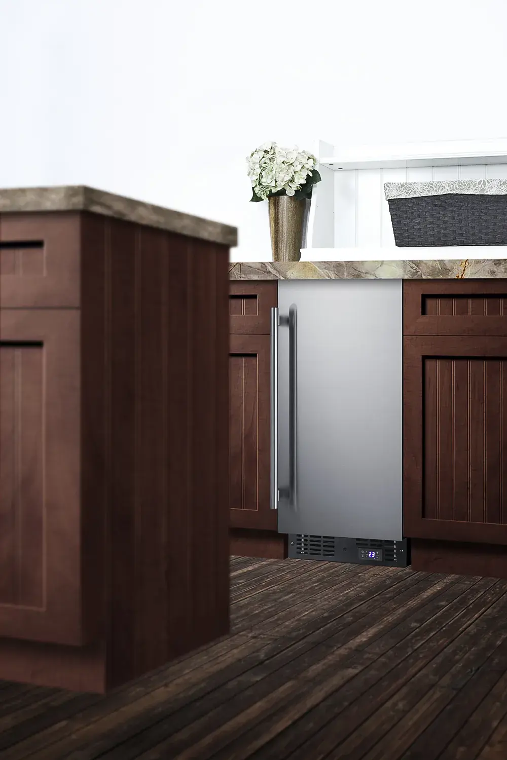 Summit SCFF1533BSS 15" Built-In All-Freezer