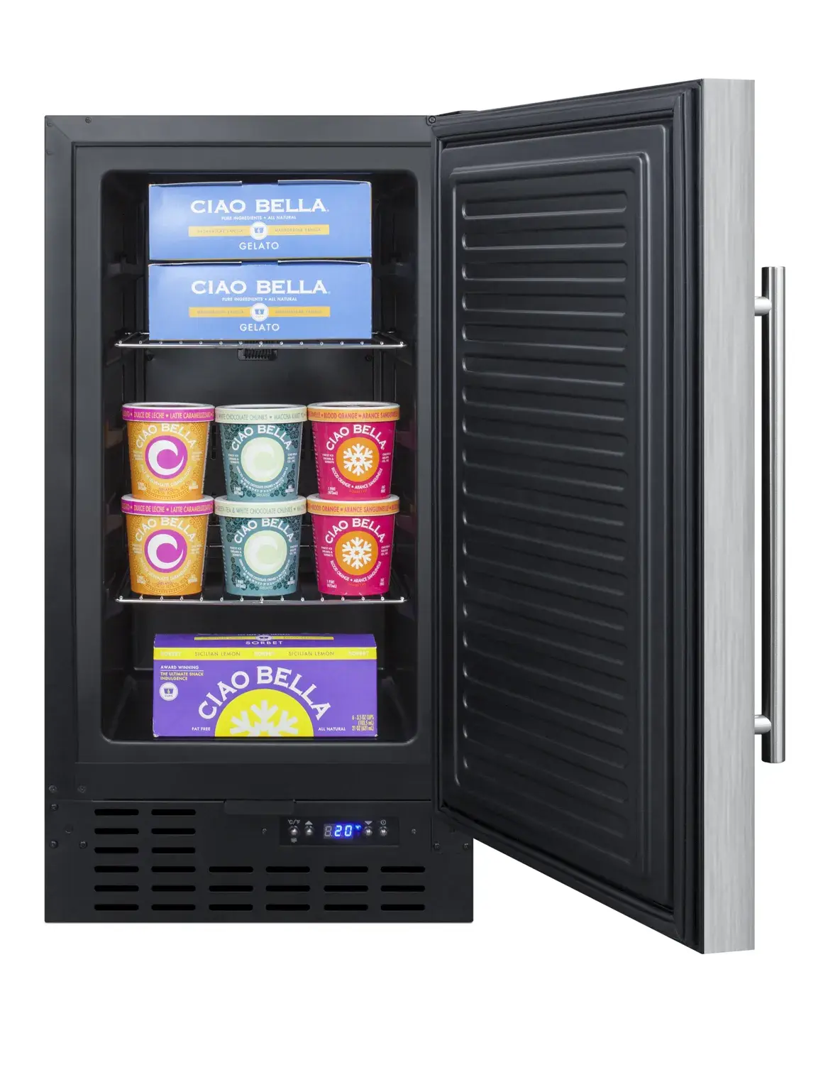 Summit SCFF1842SS 18" Built-In All-Freezer