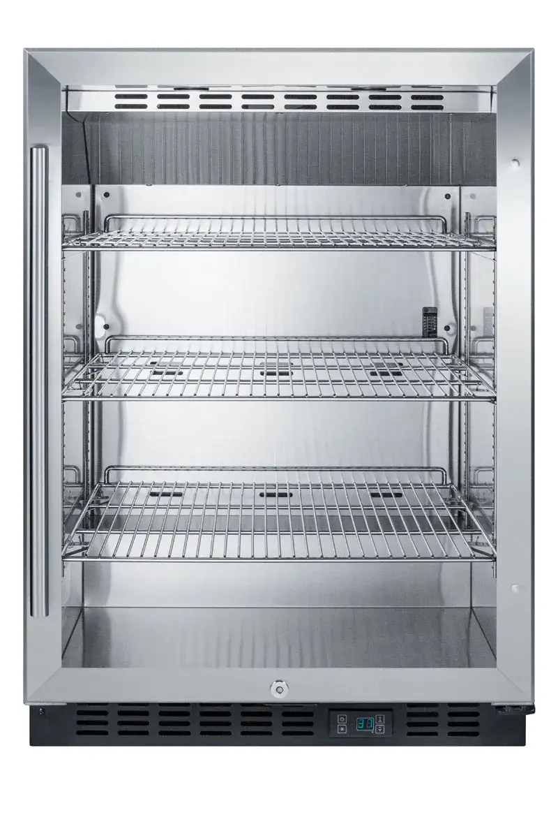 Summit SCR610BL 24" Wide Built-In Beverage Center