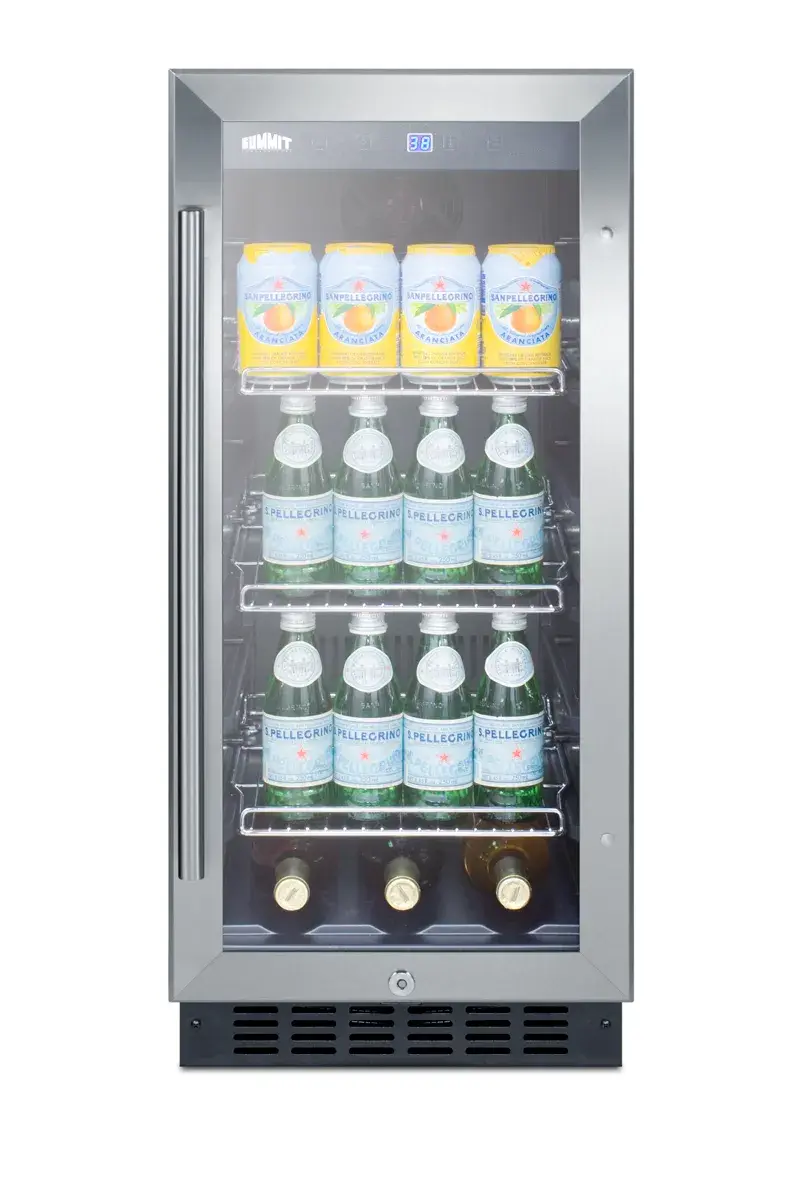 Summit SCR1536BG 15" Wide Built-In Beverage Center