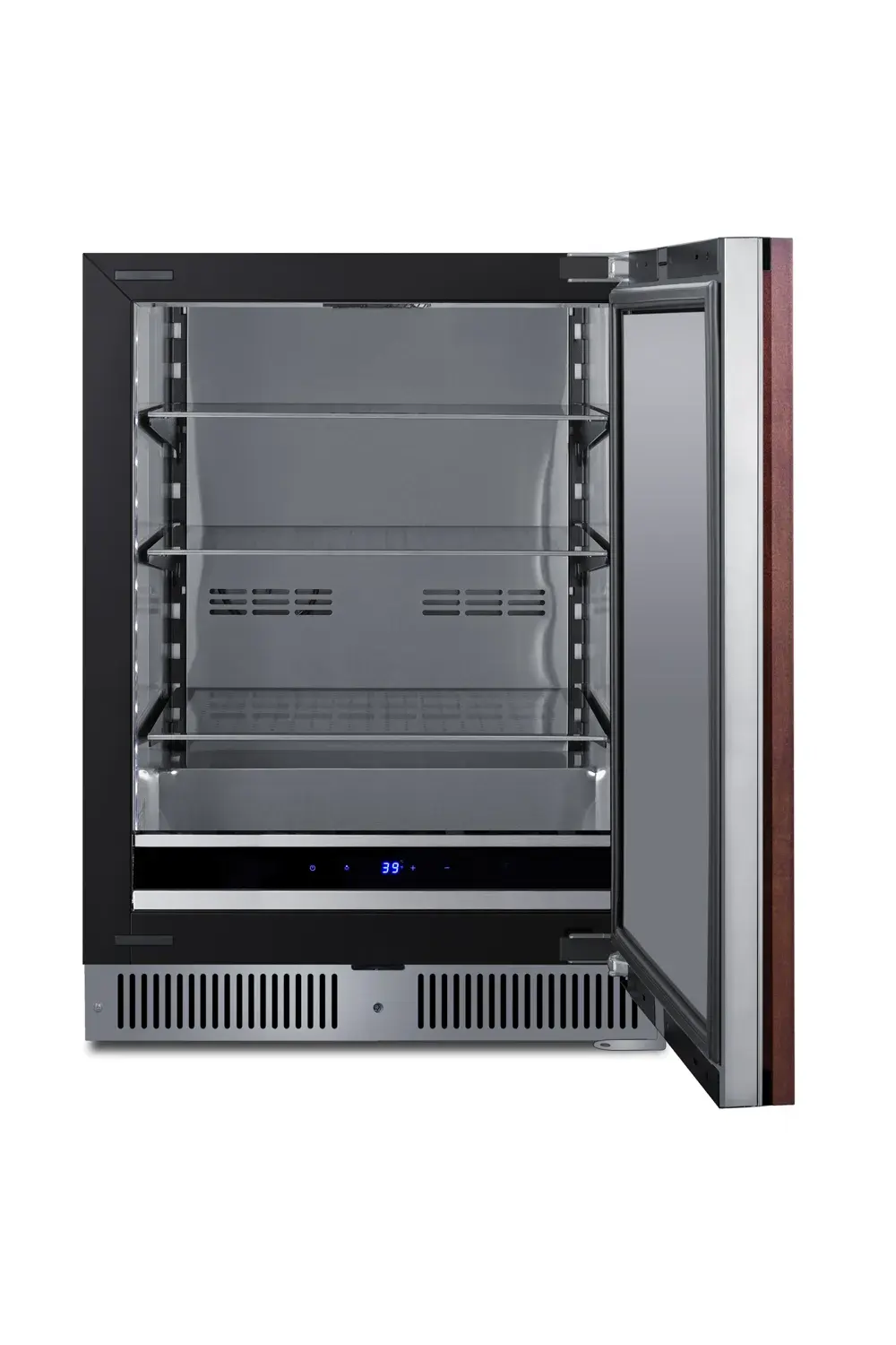Summit SDHR2444PNR 24" Wide Built-In All-Refrigerator (Panel Not Included)