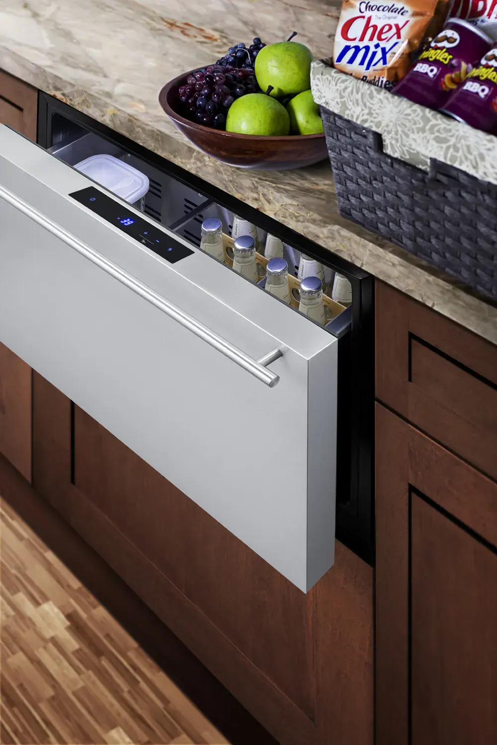 Summit SDR301OS 30" Wide Built-In Outdoor Drawer Refrigerator