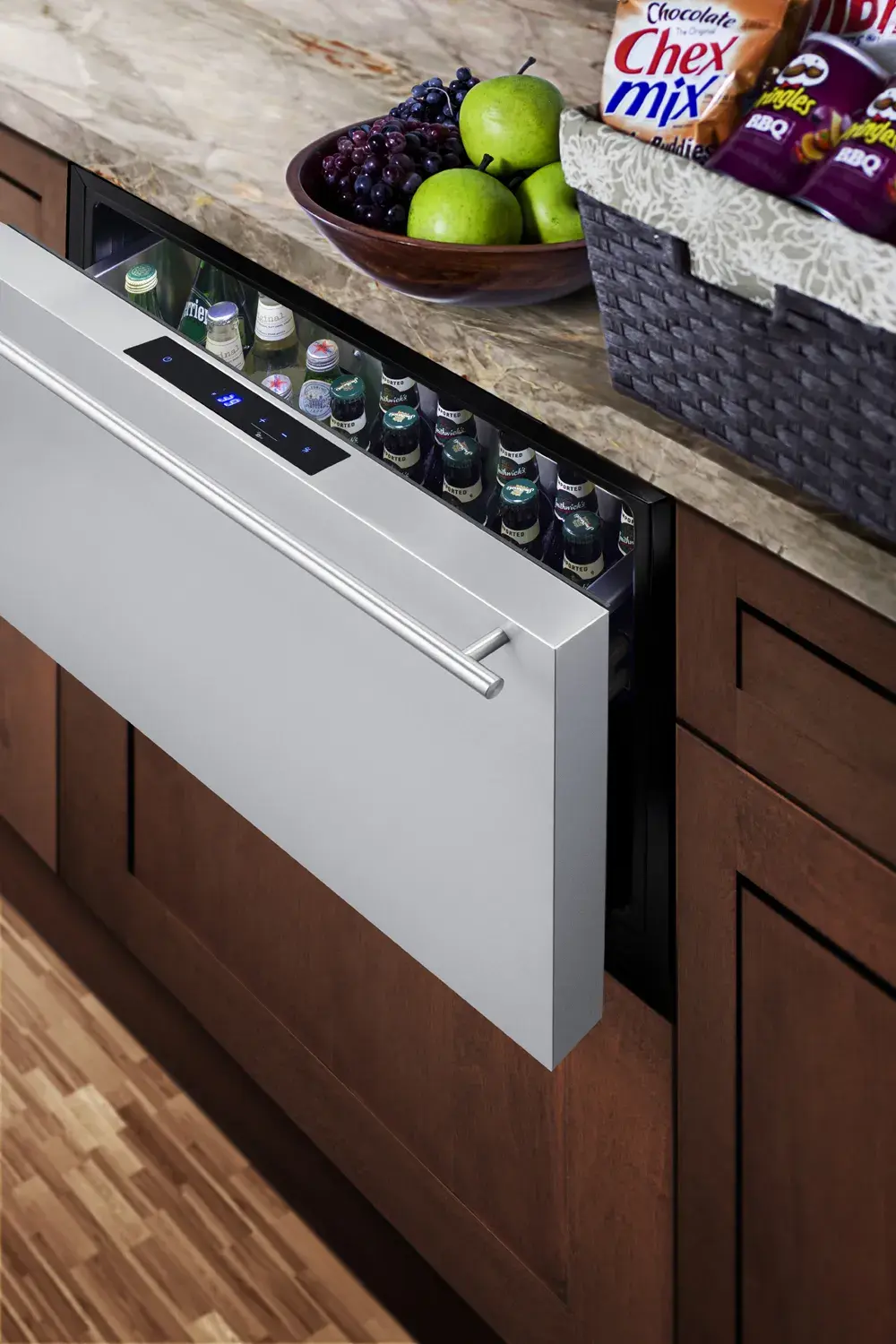 Summit SDR301OS 30" Wide Built-In Outdoor Drawer Refrigerator