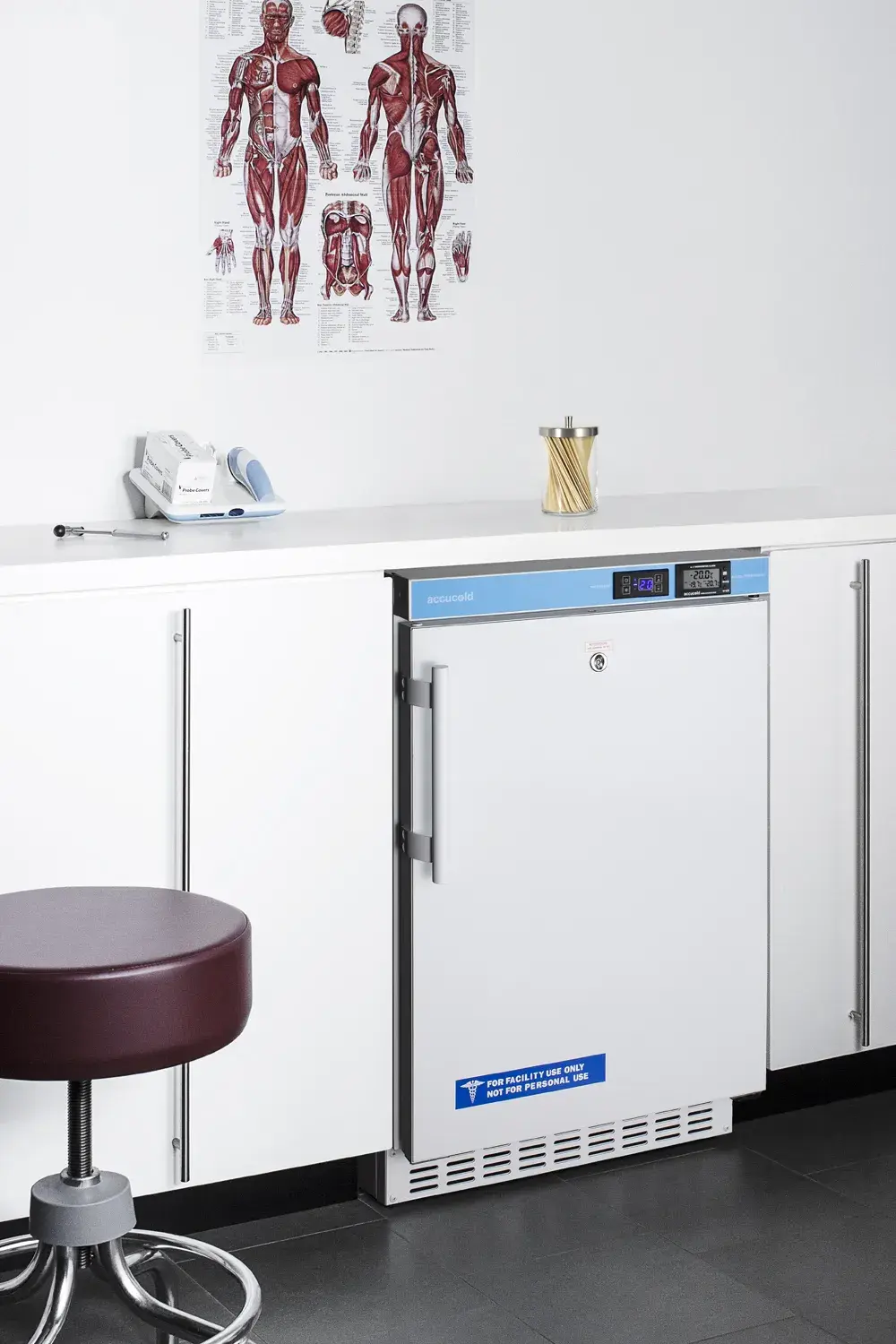 Summit ACR45L 20" Wide Built-In Pharmacy All-Refrigerator, ADA Compliant