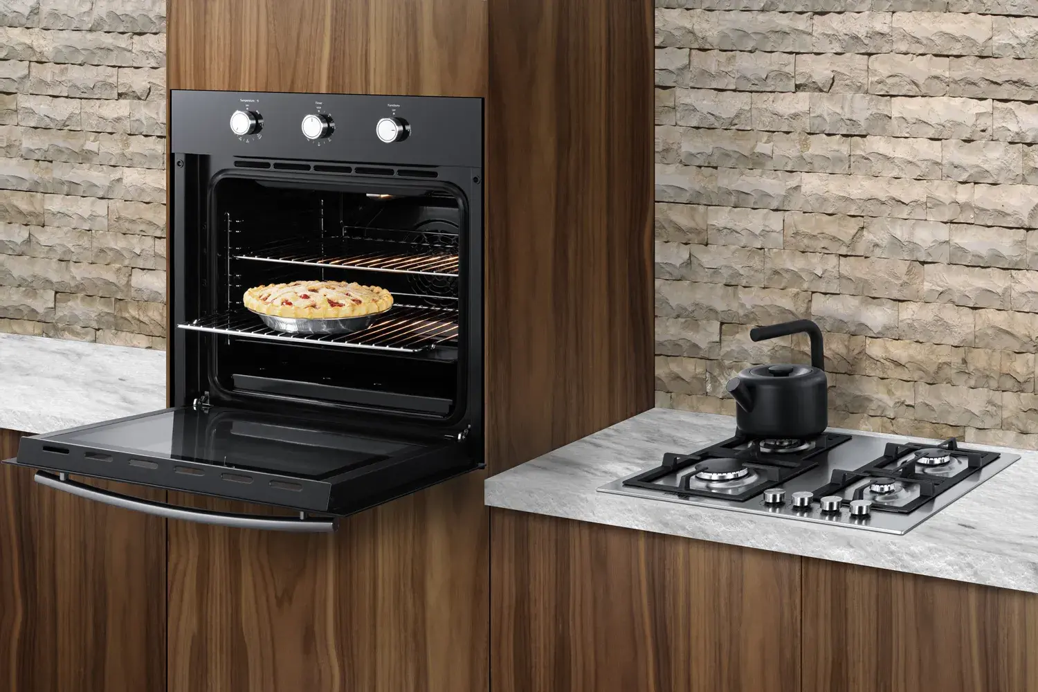 Summit SGW244SSLP 24" Wide LP Gas Wall Oven
