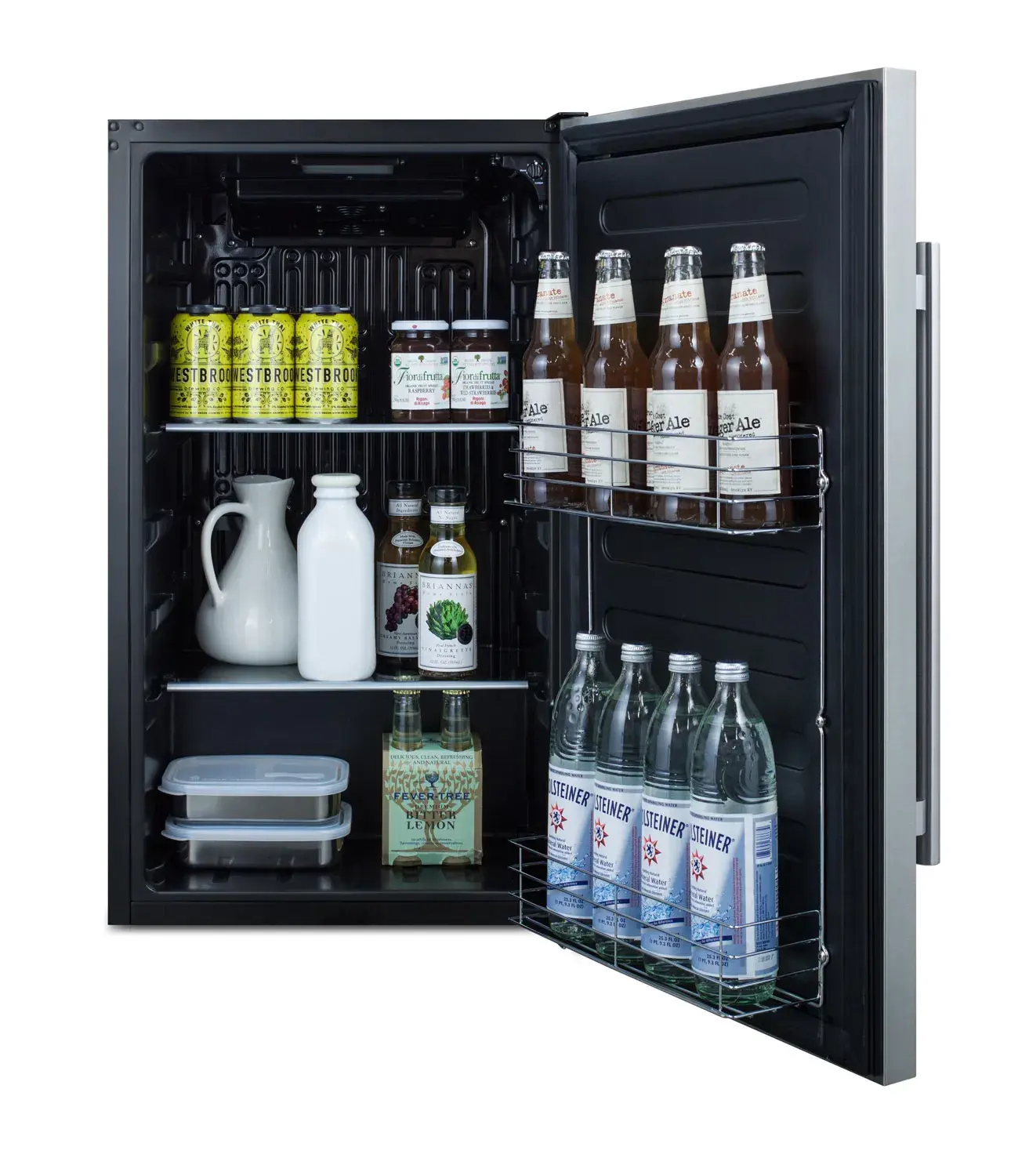 Summit SPR196OS Shallow Depth Outdoor Built-In All-Refrigerator