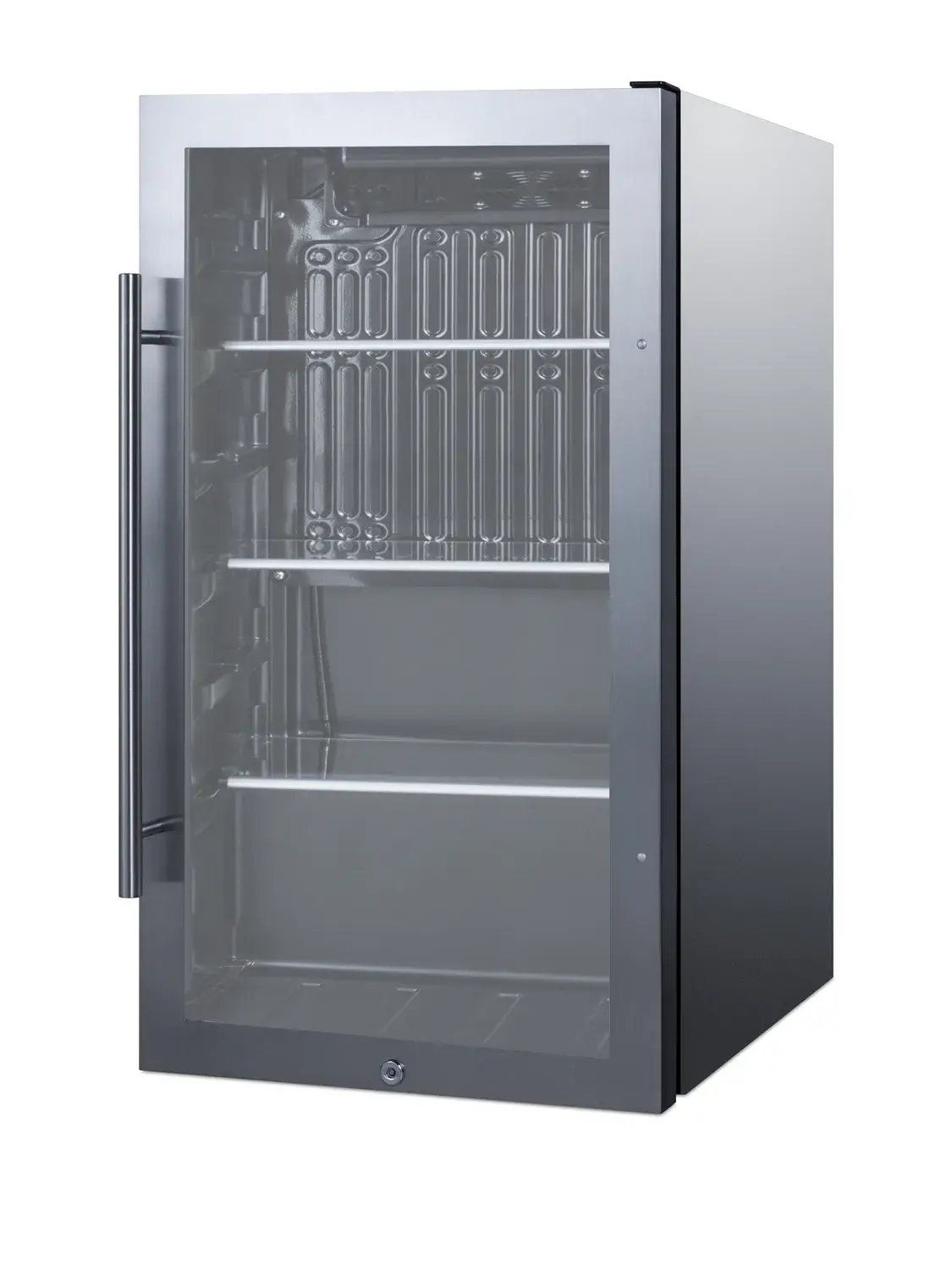 Summit SPR488BOSCSS Shallow Depth Indoor/Outdoor Beverage Cooler