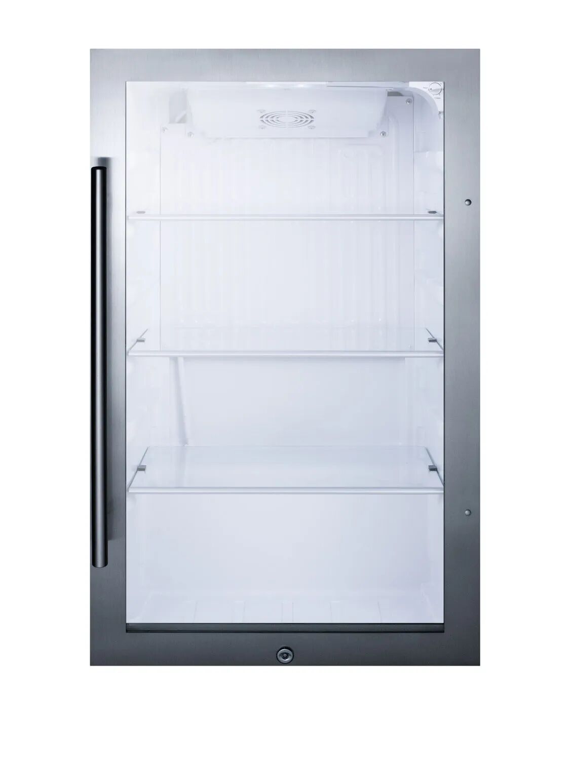 Summit SPR489OSCSS Shallow Depth Indoor/Outdoor Beverage Cooler